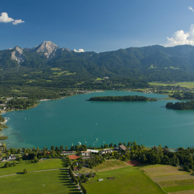 Start zum 7/6/50 Alpen-Marathon                Faaker See-Kärnten